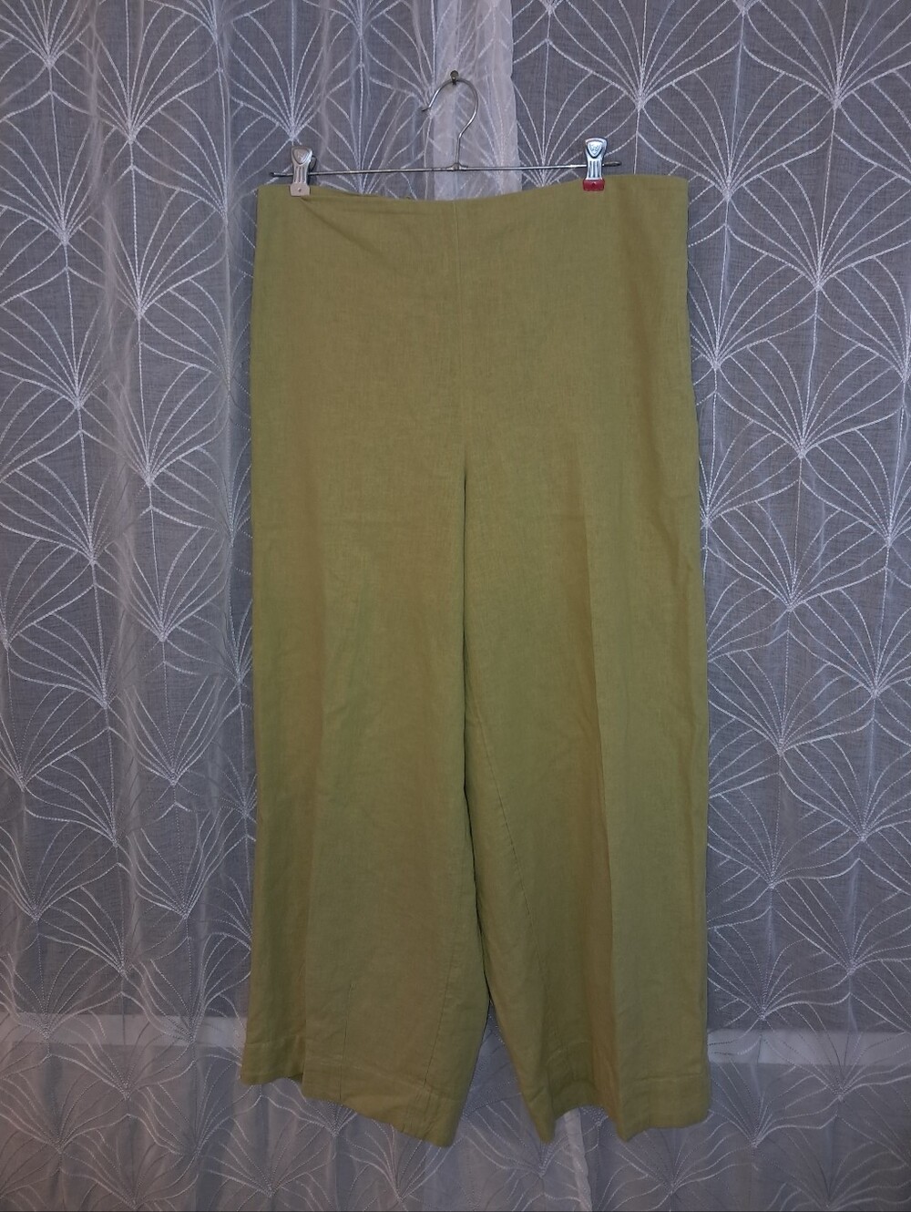 Free-Est by Free People, Women's size large, linen cotton blend bottoms